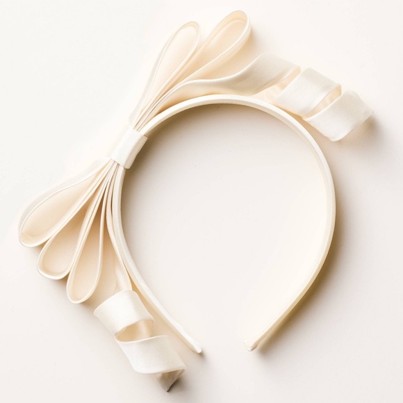 Ribbon Bow Headband - kate spade new york x Target™ Cream - Picture 1 of 4